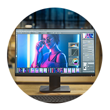 Retoque digital para realzar el color