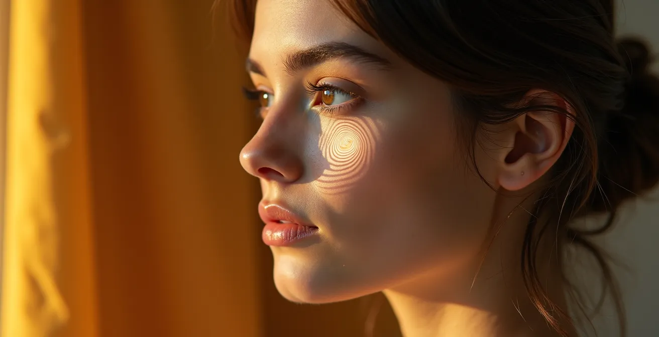 Comparación visual entre proporciones áureas renacentistas y filtros de belleza modernos