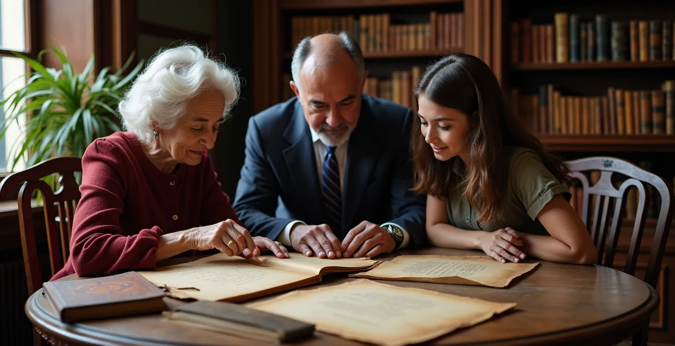 Representación visual de modelos de gestión del patrimonio cultural familiar en España